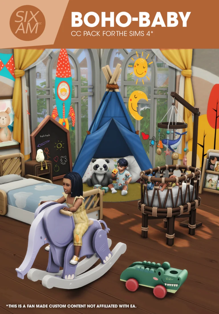 Sims 4 Infant Playmats: Custom Content
