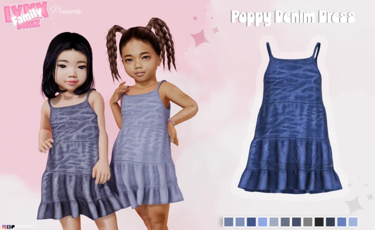 Sims 4 toddler dresses By LYNXsimz Family