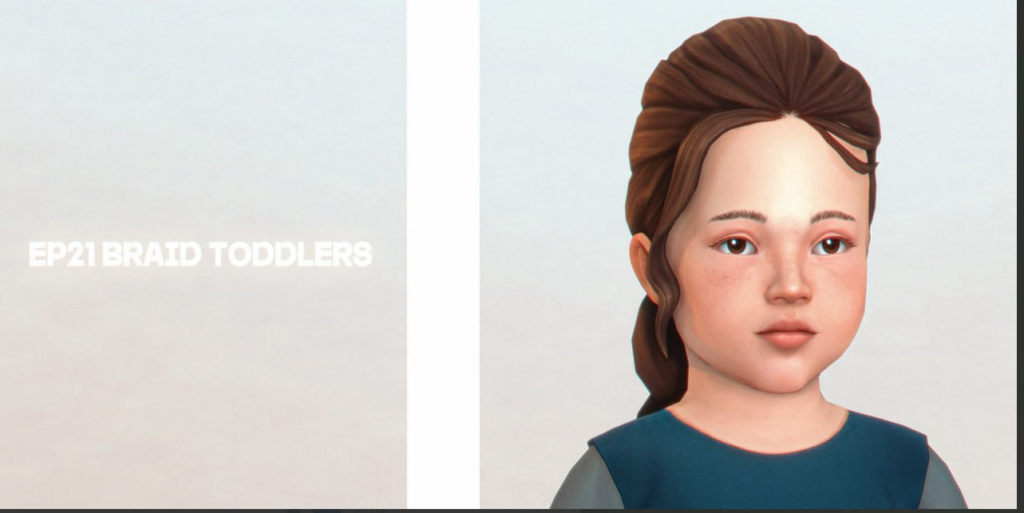AdrienPastel - EP21 Braid Hair (Toddlers)