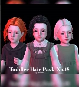 Sunivaa - Toddler Hair Pack No.18