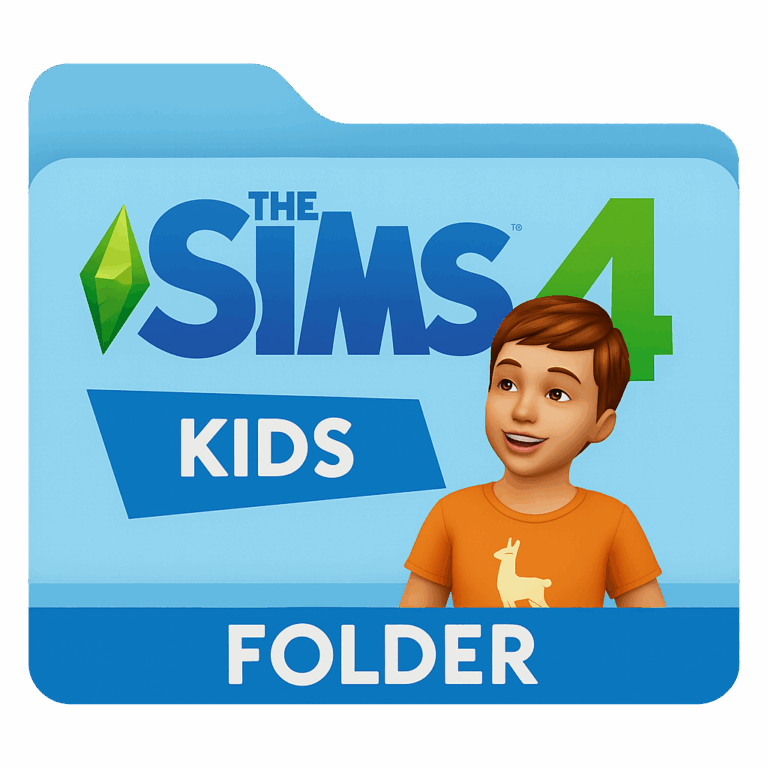 sims 4 kids Folder&nbsp;