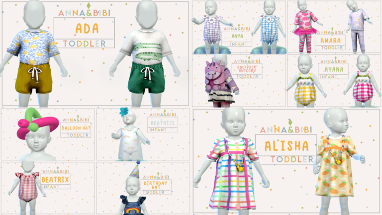 sims 4 kids Folders