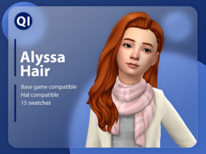 sims 4 kids maxis match hair