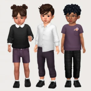 sims 4 casteru kids cc finds