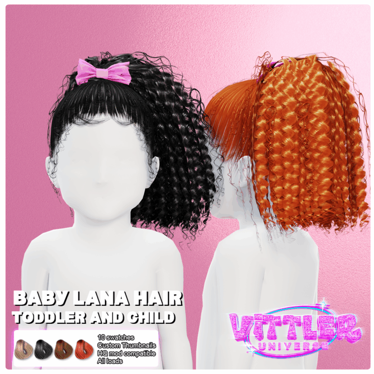 sims 4 toddler sims 4 clothing and hair