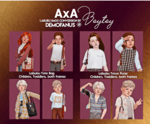 free Sims 4 child clothing CC from ClaritySims