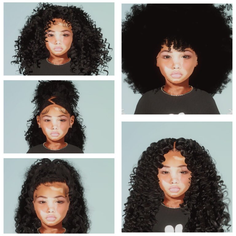 SIMS 4 KIDS HAIR FOLDER DOWNLOAD