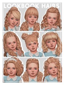 sims 4 toddler hair sims 4 cc