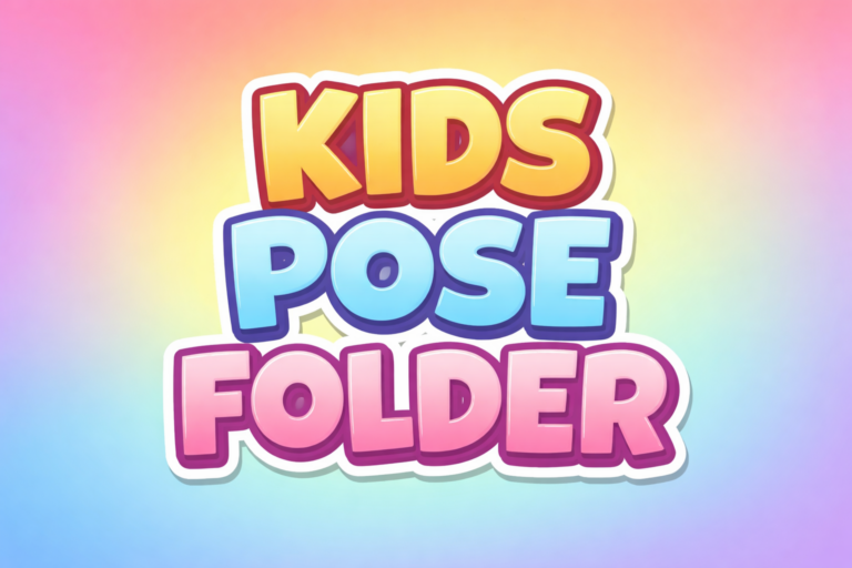 Sims 4 Kids Pose Pack Folder Download