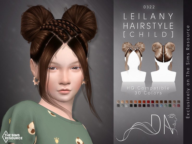 Soren Leilany Hairstyle Child Sims 4