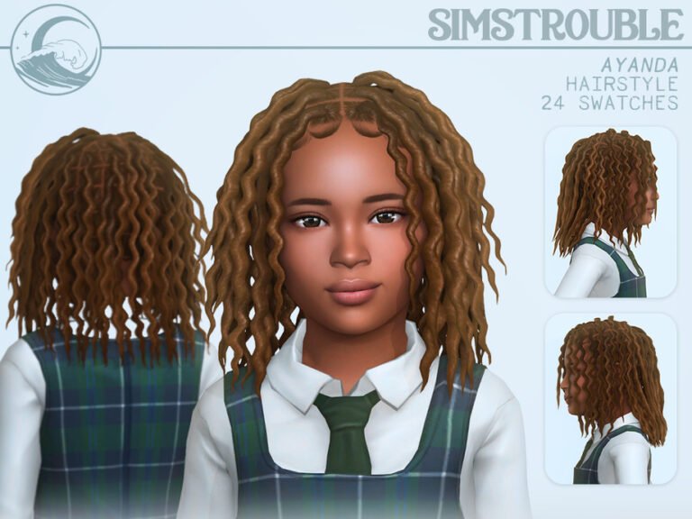 Sims 4 Child Hair CC Finds You Need
