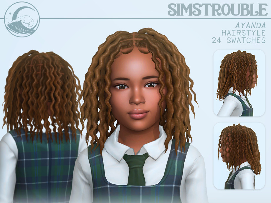 Sims 4 Child Hair CC