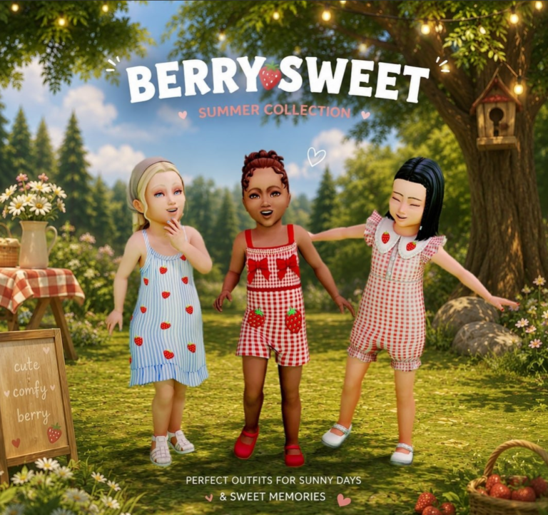 GoodChillsStudio Sims 4 kids CC