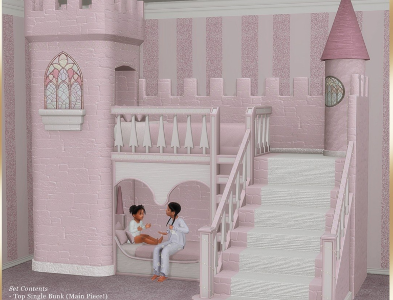 Sims 4 kids room CC
