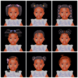 toddler hair folder