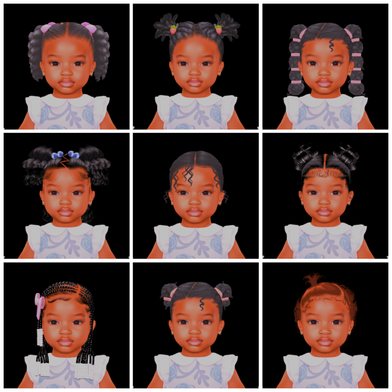 sims 4 toddler hair folder