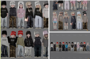 Dogangje Sims 4 Kids CC Collection Download