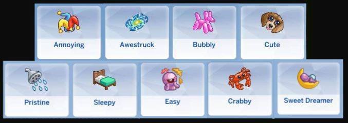 More Toddler Traits Sims 4 Mod